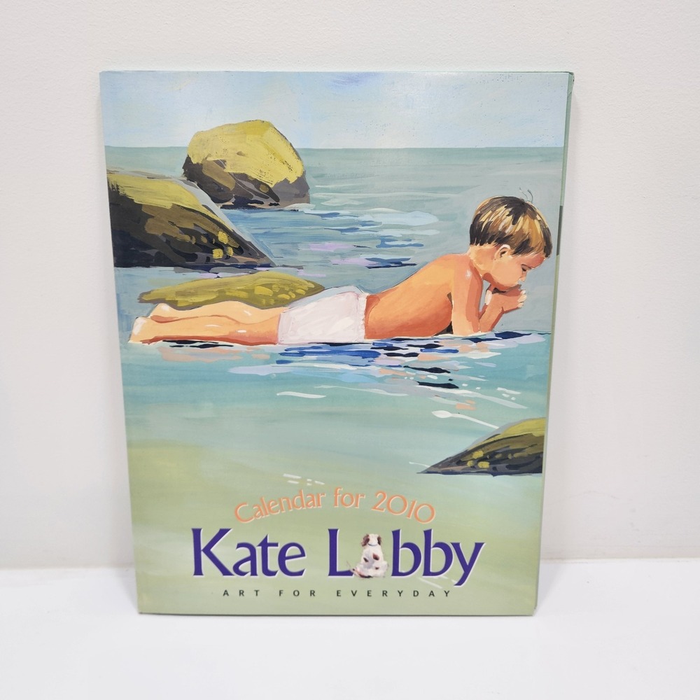 Kate Libby Calendar For 2010 Art For Everyday 11" x‎ 14" Poster  COMPLETE